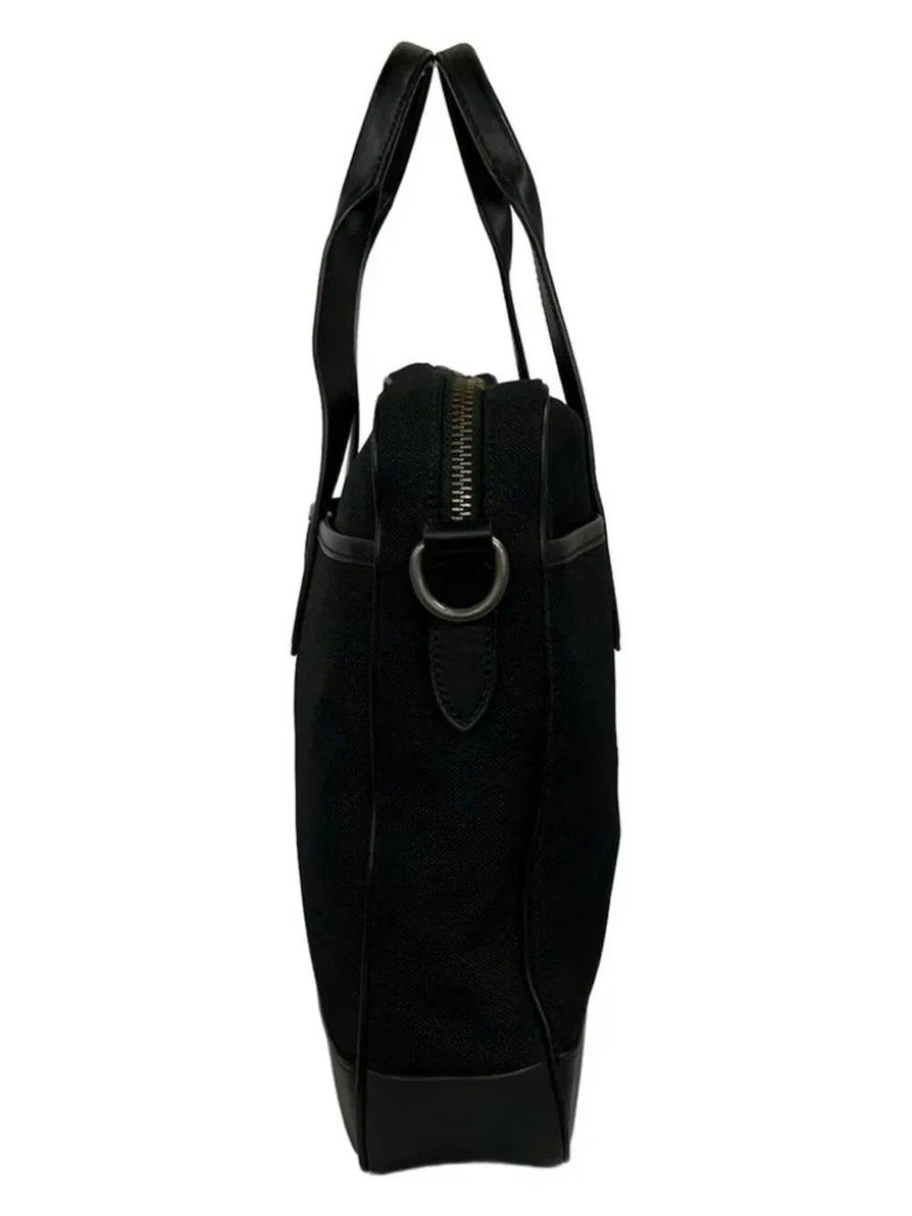 COACH Hamilton Bag in Cordura F31277 Black Cordura Nylon Leather Business Bag